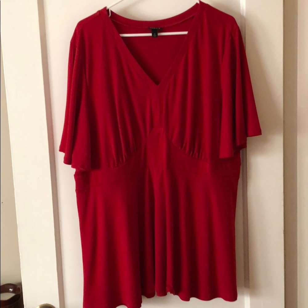 Nice red blouse